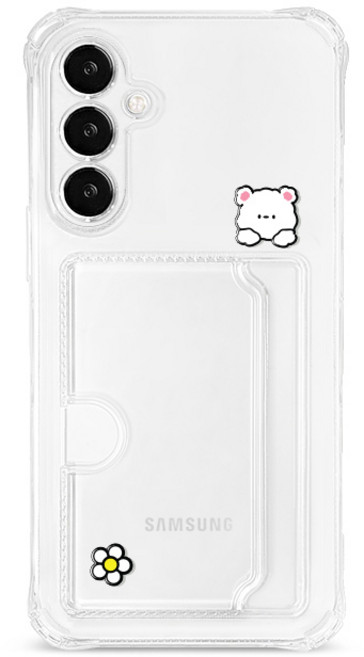 로윈 슬림핏 카드수납 케이스 빼꼼 디자인 베스트 카드 포켓 갤럭시 A16 A17 A26