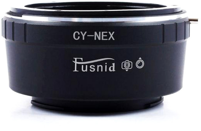 Fusnid Contax CY / YC 렌즈 용 렌즈 마운트 컨버터 어댑터 링-소니 NEX-3 / NEX-5 카메라, CY-NEX, 1개