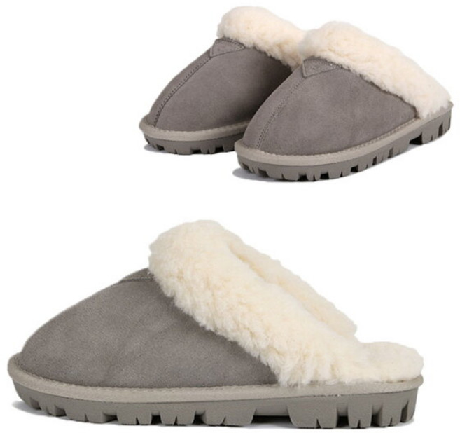 [베어파우(BEARPAW)] 배어파우 마리 STONE 털 슬리퍼 K814303QD