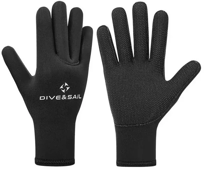 초탄성 CR 보온 천 미끄럼 방지 내마모성 낚시 다이빙 장갑 3 5mm, Super ElasticcrBlack