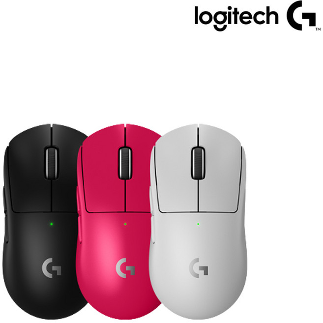 로지텍 PRO X SUPERLIGHT 무선 게이밍 마우스, 화이트, MR0097