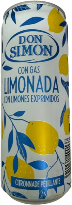 스페인 돈시몬 스파클링 레몬에이드 스퀴즈드, 330ml, 4개