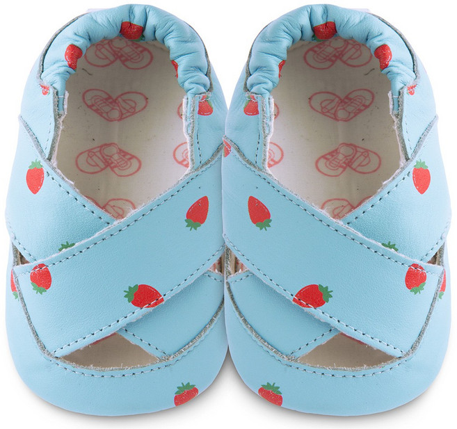 shooshoos 草莓之吻涼鞋 嬰兒學步鞋