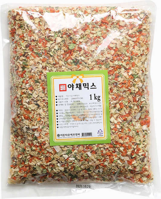 건조 야채믹스, 1kg, 1개