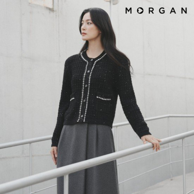 모르간 25FW 루미에르 가디건 1종[런칭 가격 79 900원]