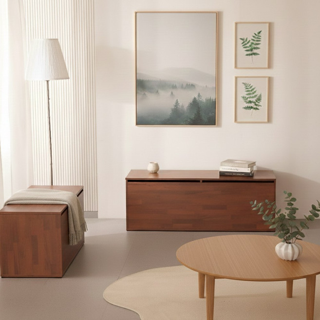 홈하모니 피노 1200 수납벤치 벤치수납의자, 피노 1200 멀바우