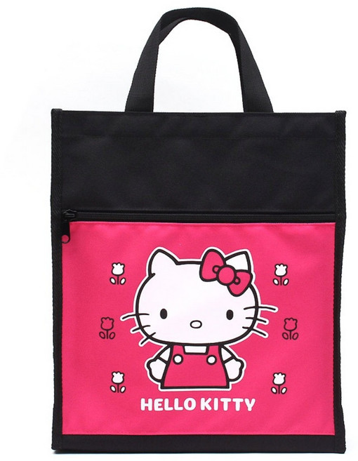 신발주머니 헬로키티 앞포켓 초등학생 여아 입학선물 실내화가방