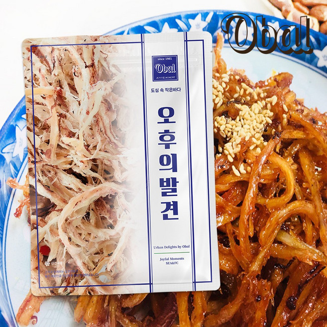 오발 국내산 오징어의 감칠맛 국산 진미 참진미 400g, 1개