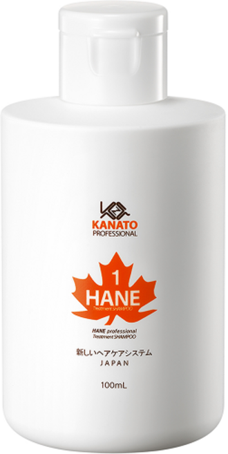 카나토 하네 무실리콘 건성용 트리트먼트 샴푸, 100ml, 1개