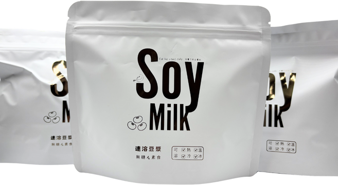 小鳥胃 速溶豆漿粉 無糖, 200g, 3個
