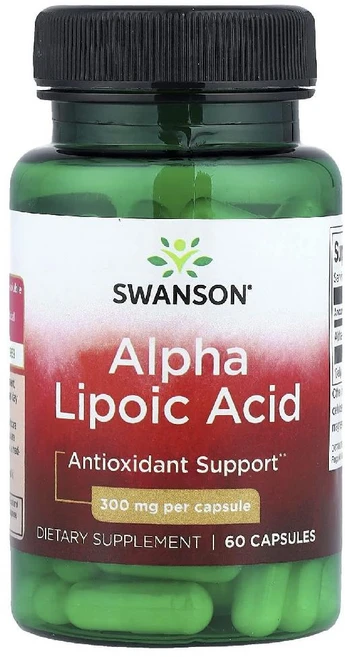 스완슨 알파리포산 Lipoic Alpha ALA 300mg 60정, 1 - 쿠팡