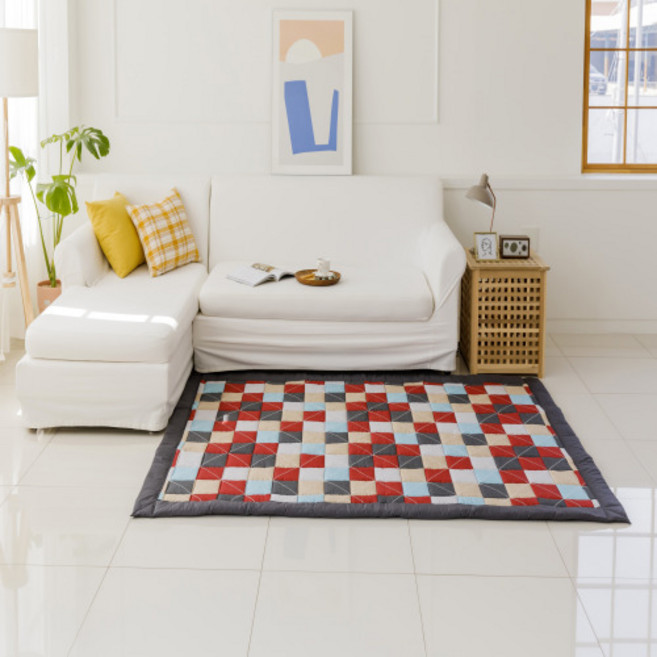 드림베딩 국내산 순면 3인용 4인용 돌 쇼파패드 쇼파매트