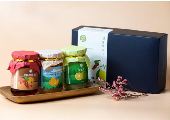 액상차 한라봉 귤 오미자 티세트 기념품 설선물세트 에너지생성, 1