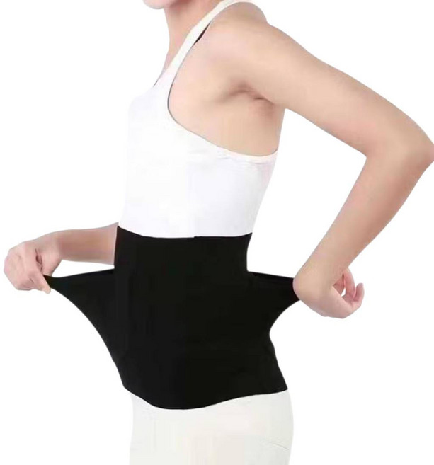 褲公主 雙口袋加絨高腰護腰暖暖包肚圍 防寒保暖 舒適親膚