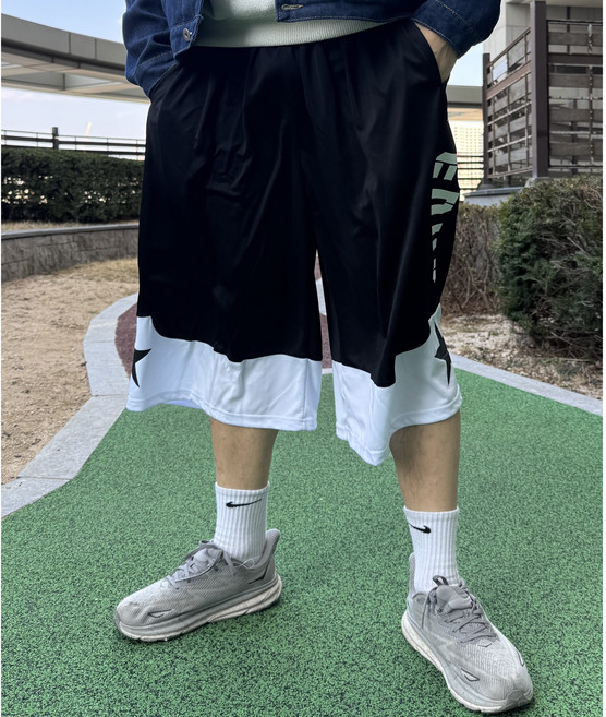 빅사이즈 운동 반바지 7부 농구 오버핏 거인핏 7엑스라지