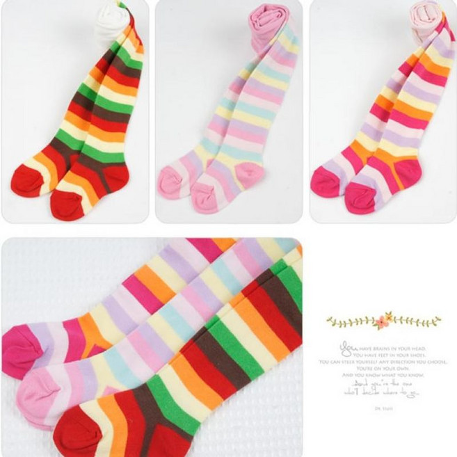 꼼지 아동용 오색타이즈 유아타이즈 여아 어린이 팬티스타킹