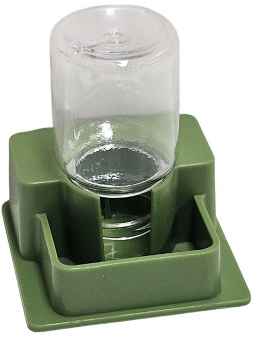 크레마루 자동급수기, 1개, 올리브