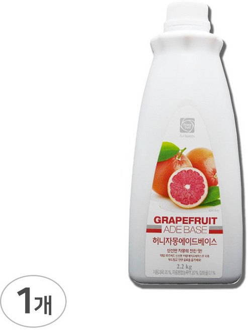 대상 허니자몽에이드 베이스 2.2kg, 1개