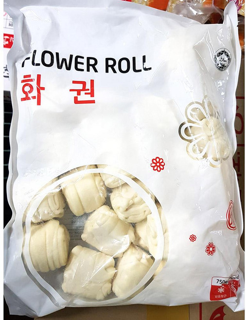 랜시푸드 중국집 고추잡채꽃빵 중식찐빵 화권 25개입