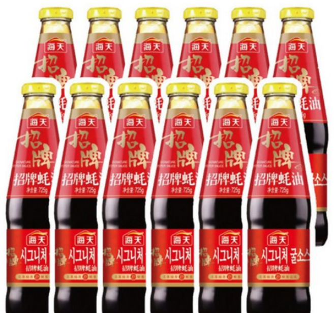 승현유통 해천 시그니처굴소스병, 725g, 10개