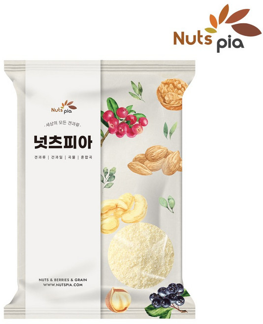 넛츠피아 아몬드 가루 100% 분말, 1개, 1kg