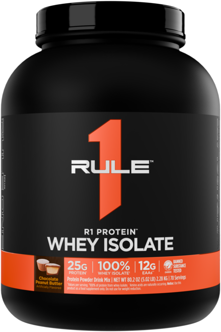 Rule1 룰원 웨이 아이솔레이트 초콜릿피넛버터, 2.28kg, 1개