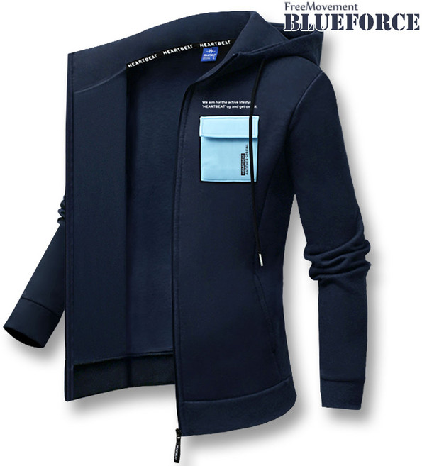 블루포스 남성용 스텔츠 후드집업