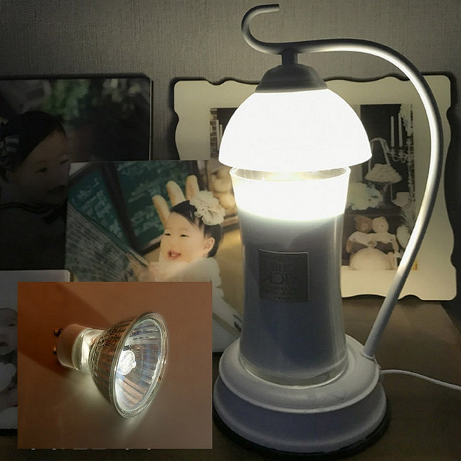 양키 캔들 워머 전용 전구 할로겐 램프 35w, 1개