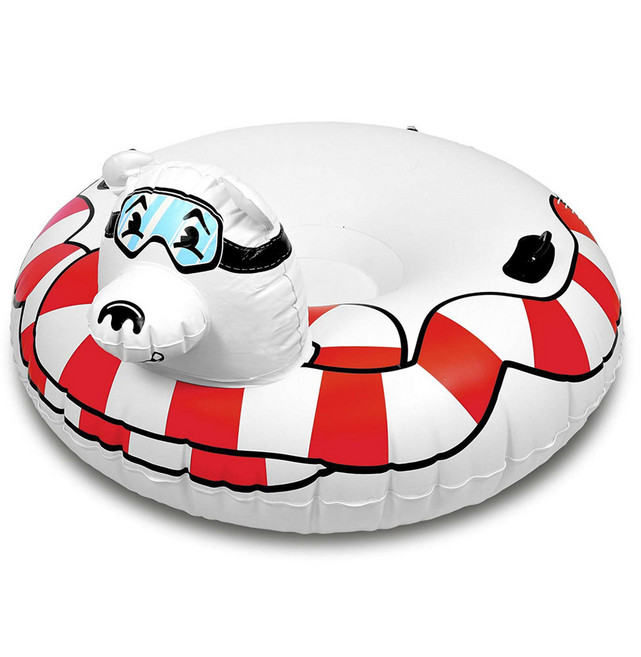 고플로츠 윈터 스노우 튜브 눈썰매 폴라 베어, 1개