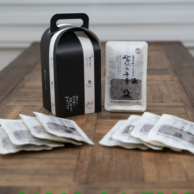 잼있는농부 블루베리 누룽지, 35g, 10개