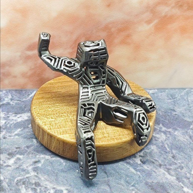 프로젝트 헤일메리 피규어 금속코팅 제논 스톤맨 로키