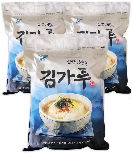 신안1956 조미 김가루 국산 재래김 대용량 업소용 고명용 식당 급식 식자재, 1kg, 3개