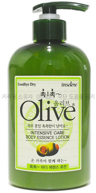 아임세레느 올리브 바디로션 촉촉, 400g, 12개