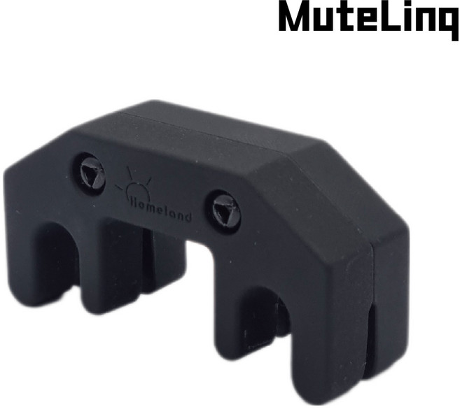 바이올린 비올라 메탈+실리콘 뮤트 약음기, 1개, 블랙