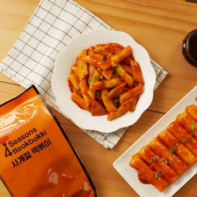로제쌀떡볶이매운맛 떡볶이간식, 1개