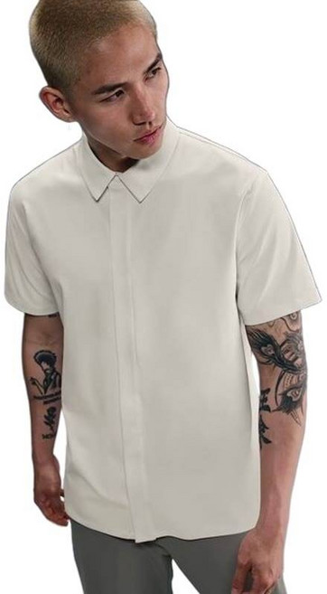 나이키 골프 HQ6959-133 24.7 퍼펙트스트레치 남성 드라이 핏 반팔 스냅다운 탑 No.1748616