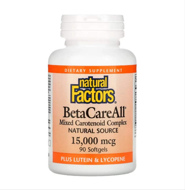 내추럴팩터스 BetaCareAll 15 000mcg 소프트젤 90정 베타카로틴, 1개 - 쿠팡