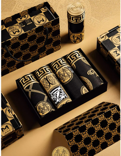 [블랙골드]남성 사각 드로즈 편안한 기능성 독보적인 디자인 4종세트 드로즈 팬티