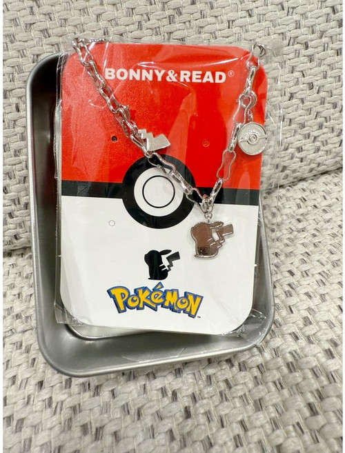 BONNY&READ 寶可夢飾品 皮卡丘剪影手鍊 皮卡丘 卡比獸 精靈球