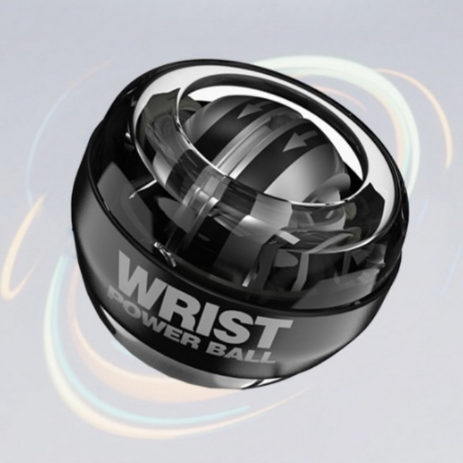 아워핏 5세대 저소음 자이로볼, 1개, 블랙