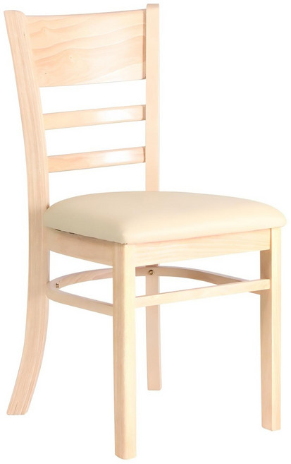 캐빈 원목 의자 2P, 내추럴_아이보리, 2개