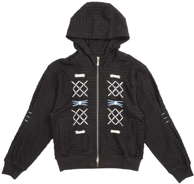 아더에러 퀼팅 후디