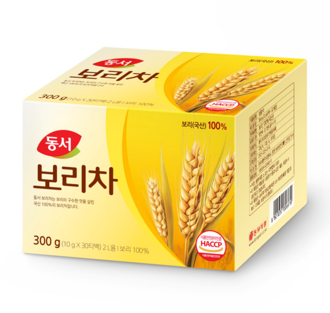 ileum^m동서 보리차 30티백 침출 보리 보리물 마시는 물차일medi*^, 10g, 1개입, 30개