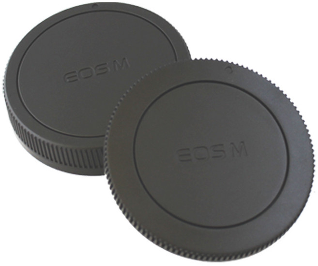 캐논 EF-M 마운트 호환용 바디캡+렌즈뒷캡 세트 EOS M50 M100 M200 M10 M6 M5 M2 M, 1개