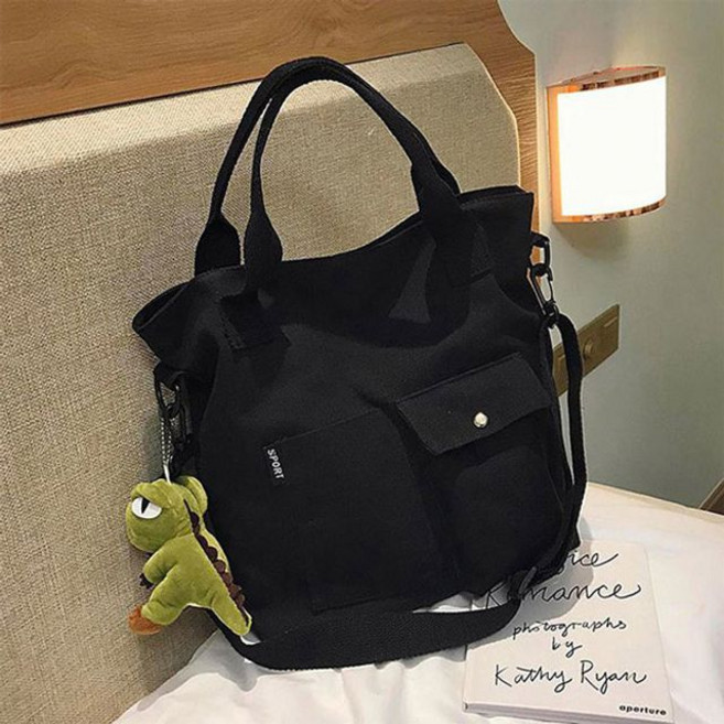 남녀공용 데일리 크로스백 캔버스 캐주얼 패션가방 net*8457DI