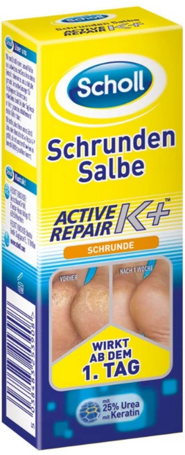 [독일 내수 정품](숄)SCHOLL Schrunden Salbe K+ 60ml, 1개 - 쿠팡
