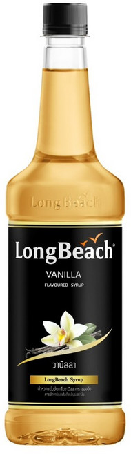LongBeach 香草果露糖漿, 1個, 740ml
