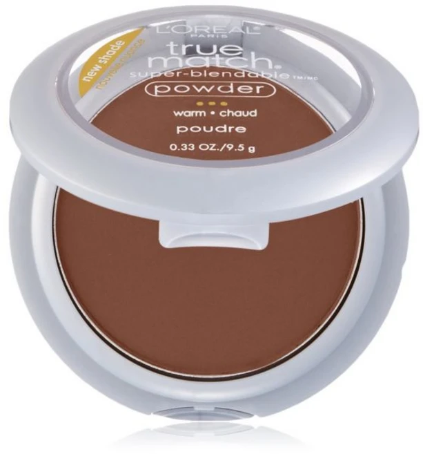 LOreal Paris 로레알 파리 트루 매치 슈퍼 블렌더블 오일 프리 파운데이션 파우더 W5 미디엄 033온스 포장 형태는 다를 수 있음, Deep Golden, 1개 - 쿠팡