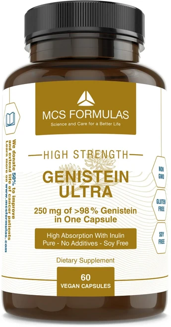 엠씨에스 포뮬러스 제니스테인 울트라 250mg 60캡슐, 1개, 60정 - 쿠팡