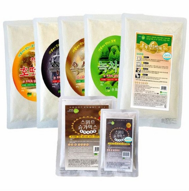 [선미c&c] 호떡믹스 5종모음 간식, 4세트, 600g